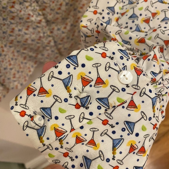 Silk Alice + Olivia button-down - Picture 6 of 7